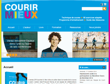 Tablet Screenshot of courirmieux.com